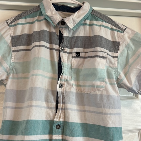 Calvin Klein boys shirt size 10 - Picture 2 of 5